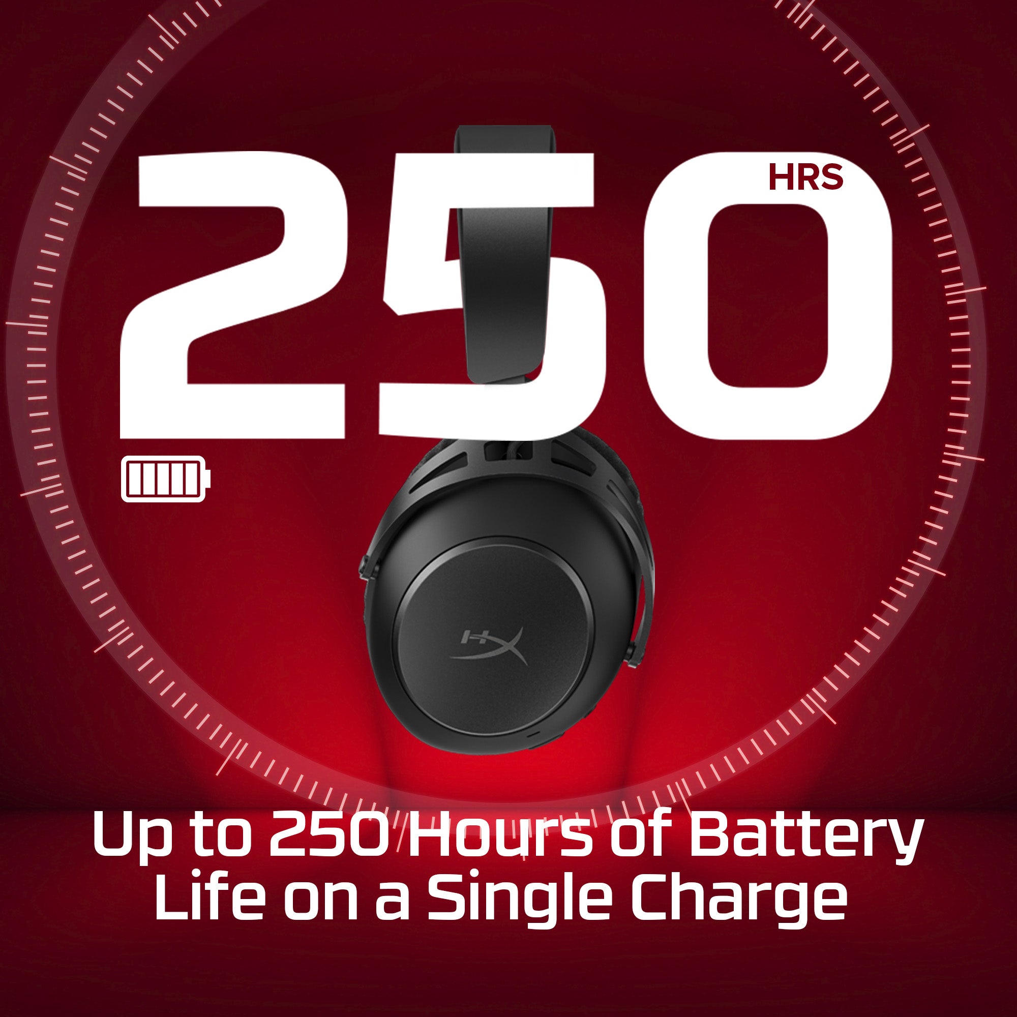 HyperX Cloud Alpha 2 Wireless: Base Station đặt trên bàn