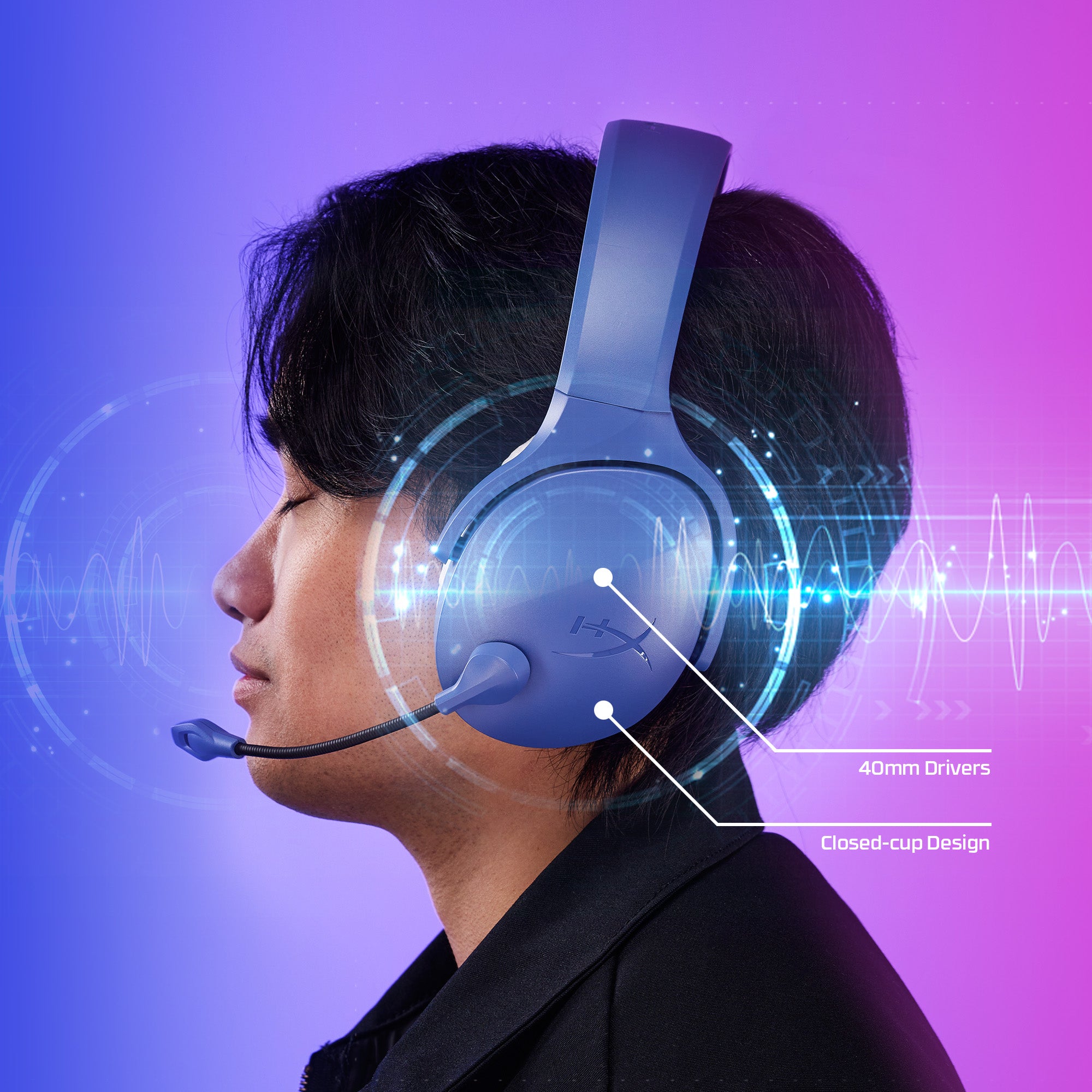 HyperX Cloud Jet Wireless: Âm thanh và giao tiếp trong game