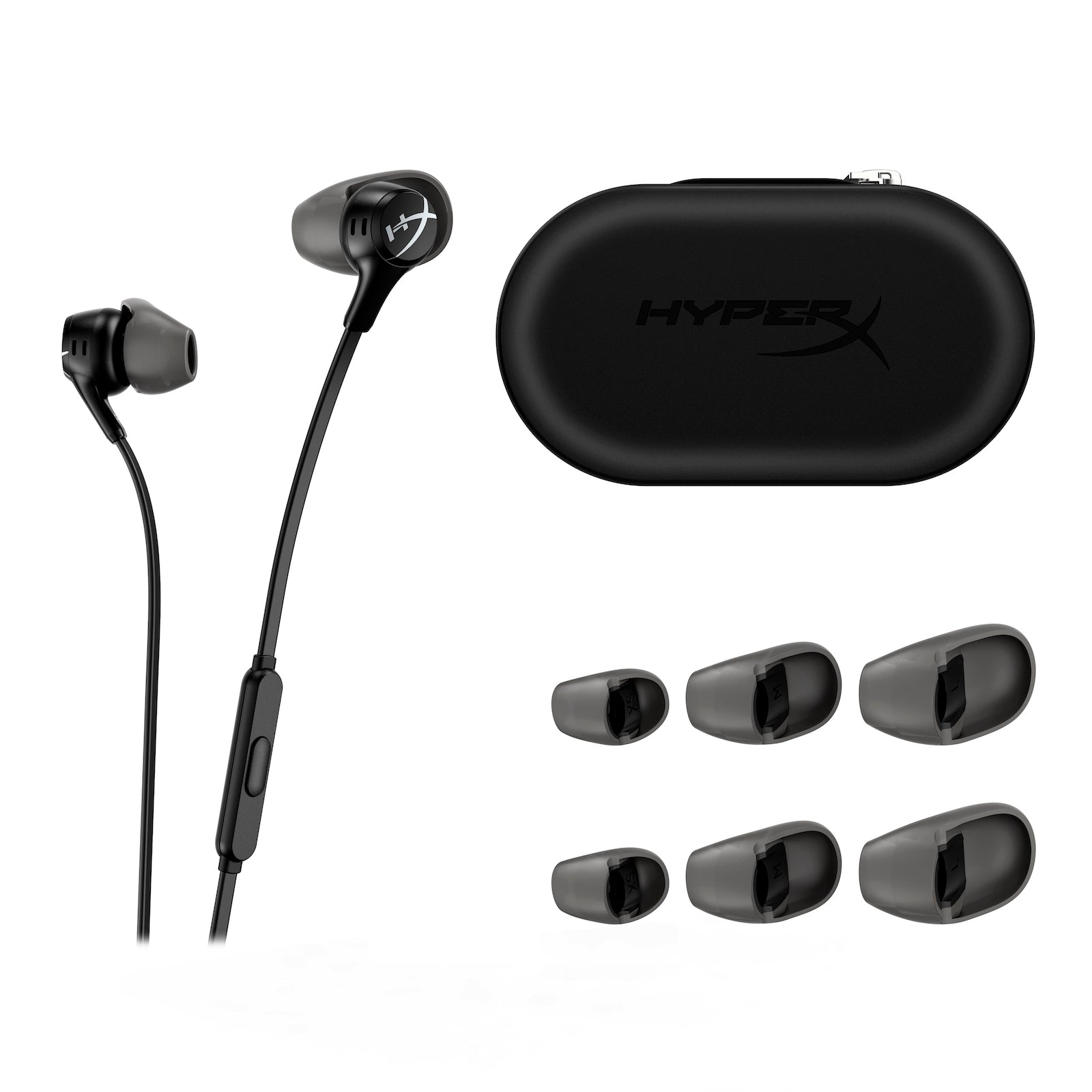 HyperX Cloud Earbuds II: Dây và phụ kiện